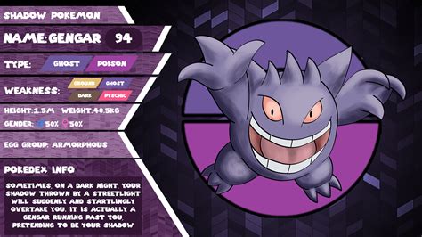 gengar pokedex entry